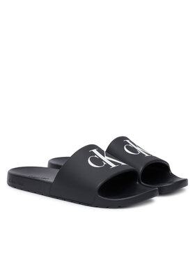 Calvin Klein Calvin Klein Šlepetės 3 Slide Molded Eva HM0HM02335 Juoda