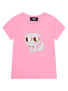 KARL LAGERFELD KARL LAGERFELD Majica Z15388 D Roza Regular Fit