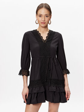 TWINSET TWINSET Лятна рокля 231TT2151 Черен Regular Fit