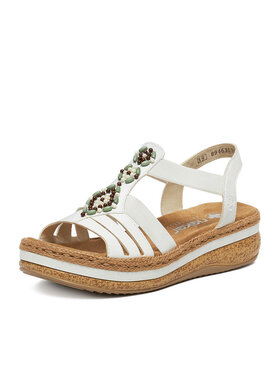 Rieker Rieker Sandali V0920-80 Bianco