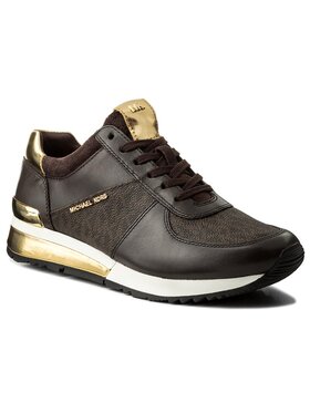 MICHAEL Michael Kors MICHAEL Michael Kors Sneakersy Allie Wrap Trainer 43R6ALFP2B Hnedá