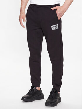 Calvin Klein Calvin Klein Teplákové kalhoty K10K111875 Černá Regular Fit