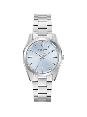 Bulova Bulova Zegarek 96L345 Srebrny