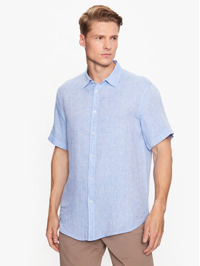 United Colors Of Benetton United Colors Of Benetton Koszula 5BKU5QJH8 Niebieski Regular Fit