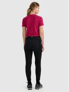 4F 4F Legginsy HALNY Czarny Slim Fit