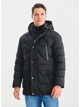 Pako Lorente Pako Lorente Kurtka zimowa P25WN-5X-015 Czarny Classic Fit