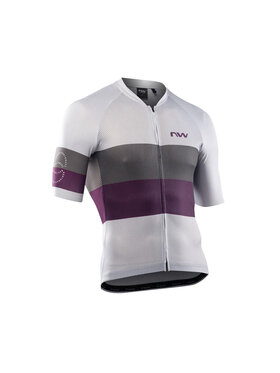 Northwave Northwave Koszulka rowerowa Blade Air Jersey Short Sleeve Szary Slim Fit
