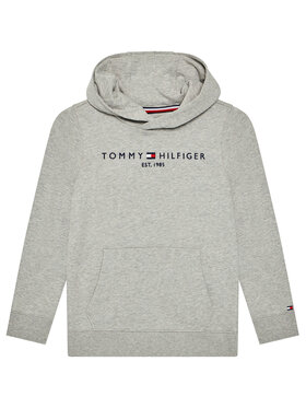 Tommy Hilfiger Tommy Hilfiger Majica dugih rukava Essential KS0KS00213 Siva Regular Fit