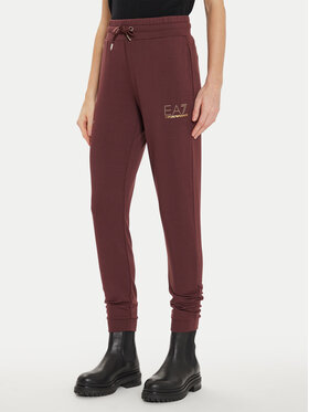 EA7 Emporio Armani EA7 Emporio Armani Teplákové kalhoty 8NTP66 TJ9RZ 1755 Hnědá Regular Fit