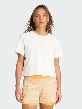 adidas adidas Koszulka techniczna Terrex Multi Biały Loose Fit