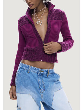 Desigual Desigual Cardigan REPRIS_JERS_PERTH Rosso Modern Fit