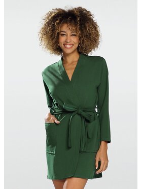 DKaren Lingerie DKaren Lingerie Szlafrok Pola Zielony