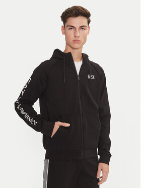 EA7 Emporio Armani EA7 Emporio Armani Majica dugih rukava 8NPM22 PJ07Z 1200 Crna Regular Fit