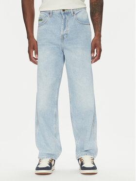 DC Shoes DC Shoes Blugi Worker Baggy Carpenter Ril ADYDP03087 Albastru celest Regular Fit