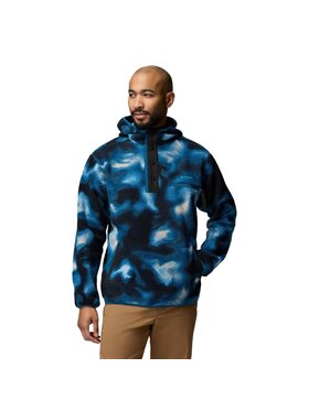 Columbia Columbia Polar Helvetia™ II Printed Fleece Hoodie Niebieski Regular Fit