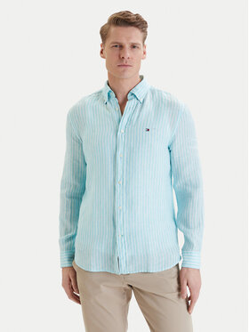 Tommy Hilfiger Tommy Hilfiger Ing Bengal MW0MW42400 Türkizkék Regular Fit