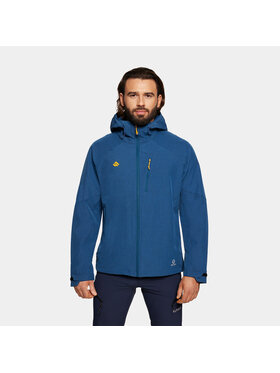 Alpinus Alpinus Kurtka softshell Lautaro Granatowy Regular Fit