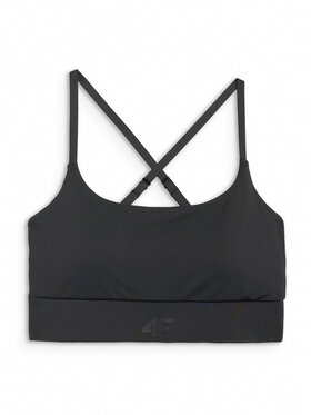 4F 4F Biustonosz sportowy MULTI ACTIVE Czarny