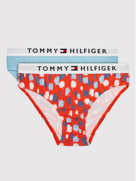 Tommy Hilfiger Tommy Hilfiger Set od 2 para gaćica Bikini Print UG0UG00370 Šarena