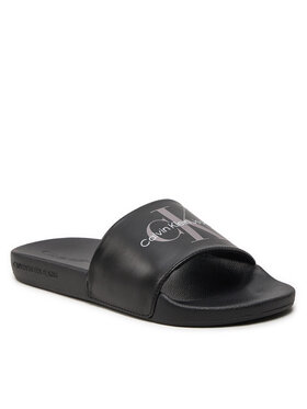 Calvin Klein Jeans Natikače Slide Ny Pearl YW0YW01243 Crna