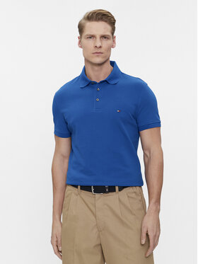 Tommy Hilfiger Tommy Hilfiger Polokošeľa 1985 MW0MW17771 Modrá Slim Fit