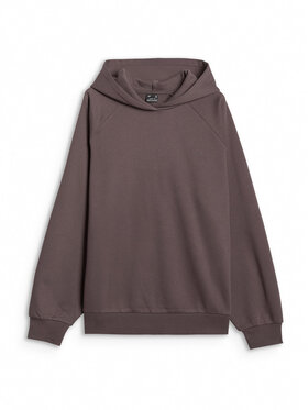 4F 4F Bluza BASIC+ Brązowy jasny Loose Fit