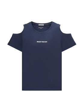 Tom Tailor Tom Tailor Bluză 1035129 Bleumarin Regular Fit