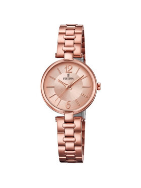 Festina Festina Zegarek F20314-1 Różowe złoto