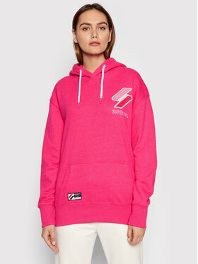 Superdry Superdry Суитшърт Code W2011263A Розов Regular Fit