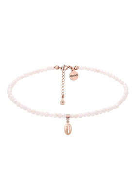 sotho Sotho Choker N3017 Różowe złocenie