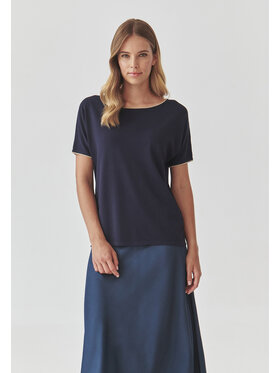TATUUM TATUUM Bluzka ESTETINA Granatowy Loose Fit