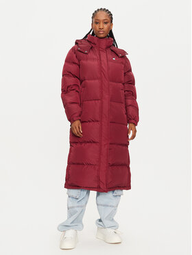 Tommy Jeans Tommy Jeans Pehelykabát Alaska DW0DW18860 Bordó Regular Fit