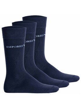 Emporio Armani Emporio Armani Skarpety krótkie 24762 Granatowy