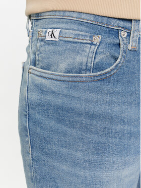 Calvin Klein Jeans Jeans Hlače J30J324585 Modra Skinny Fit