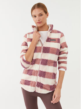 Columbia Columbia Polár kabát West Bend™ Full Zip Piros Regular Fit