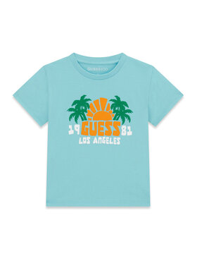 Guess Guess T-särk N6GI09 K8HM4 Helesinine Regular Fit