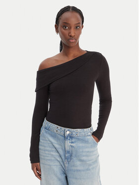 Guess Guess Top W6RP15 KD012 Negru Slim Fit