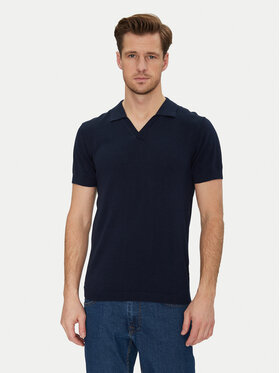 Blend Blend Polokošile 20718362 Tmavomodrá Regular Fit