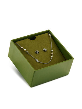 Tory Burch Tory Burch Set collana e orecchini 165322 Argento