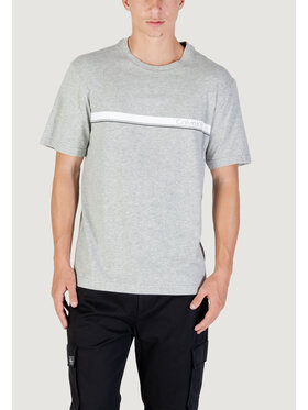 Calvin Klein Calvin Klein T-Shirt LIFESTYLE SS TEE Γκρι Bermuda Fit