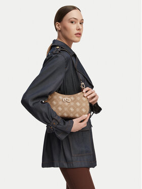 Guess Guess Дамска чанта Emelie Logo HWGP99 28180 Бежов