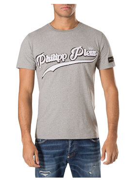 PHILIPP PLEIN PHILIPP PLEIN T-shirt 30784 Grigio Regular Fit