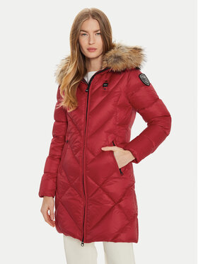 Blauer Blauer Pehelykabát 24WBLDK03052 Piros Regular Fit