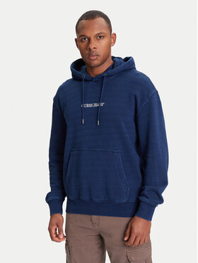 Guess Guess Bluză M5YQ27 KCXQ1 Bleumarin Regular Fit