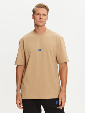 HUGO Hugo T-shirt Nieros 50509991 Bež Regular Fit