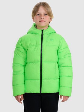 4F 4F Kurtka puchowa 4FJRAW25TDJAM0809-45N Zielony Regular Fit