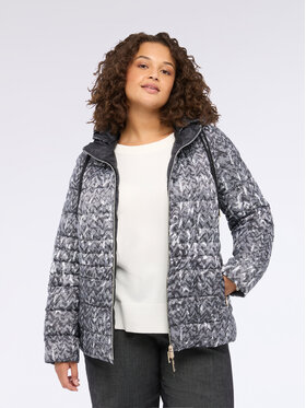 Fiorella Rubino Fiorella Rubino Giubbotto piumino F099T001415N0Z3 Grigio A-Line Fit