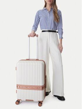 Beverly Hills Polo Club Beverly Hills Polo Club Mittlerer Koffer CEO-BHPC-WAL-008-M Beige