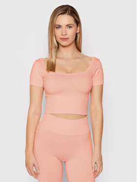 Guess Guess Blúzka V2RP13 ZZ04S Ružová Slim Fit