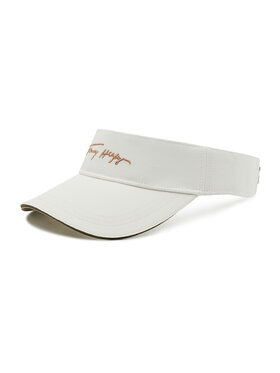 Tommy Hilfiger Tommy Hilfiger Daszek Iconic Signature Visor AW0AW11680 Beżowy